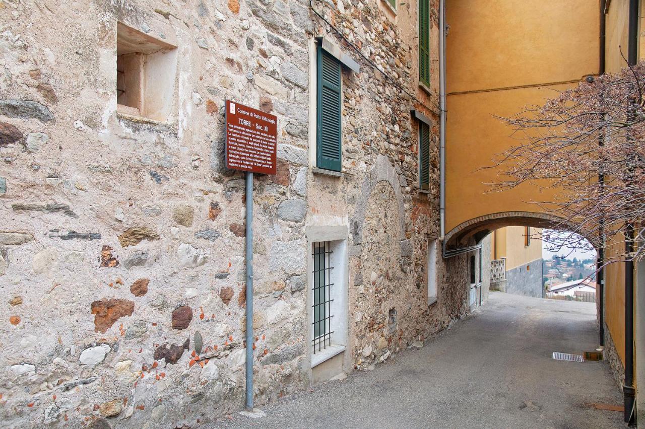 La Vecchia Torre Apartment Porto Valtravaglia Exterior foto